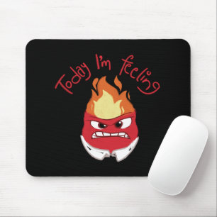 Inside Out 2 Today I’m Feeling Anger Graphic Mouse Pad