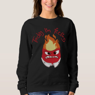 Inside Out 2 Today I’m Feeling Anger Graphic Sweatshirt