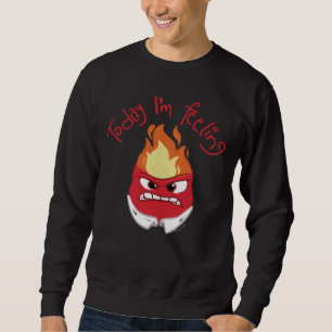 Inside Out 2 Today I’m Feeling Anger Graphic Sweatshirt