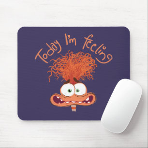 Inside Out 2 Today I’m Feeling Anxiety Graphic Mouse Pad
