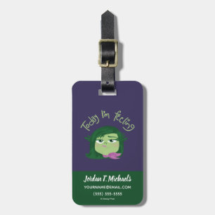Inside Out 2 Today I’m Feeling Disgust Graphic Luggage Tag
