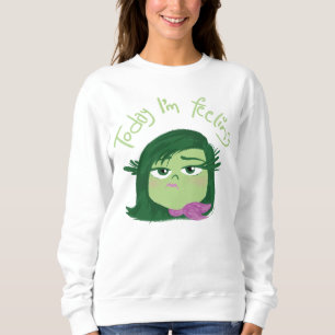 Inside Out 2 Today I’m Feeling Disgust Graphic Sweatshirt
