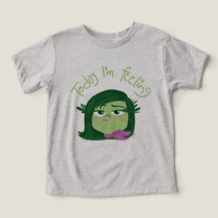 Inside Out 2 Today I’m Feeling Disgust Graphic Toddler T-shirt