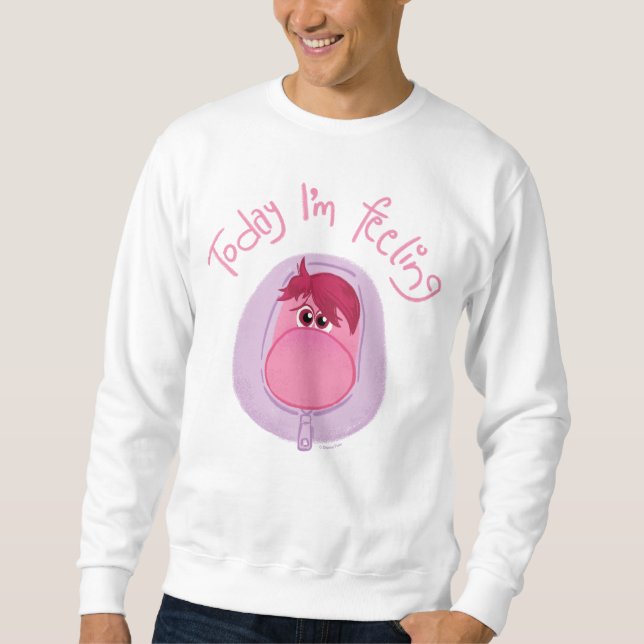 Inside Out 2 Today I’m Feeling Embarrassment Sweatshirt (Front)