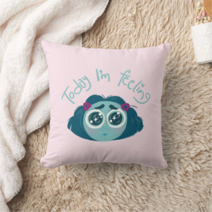 Inside Out 2 Today I’m Feeling Envy Graphic Throw Pillow