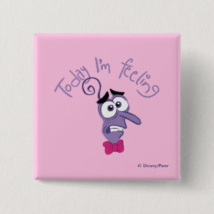 Inside Out 2 Today I’m Feeling Fear Graphic Button