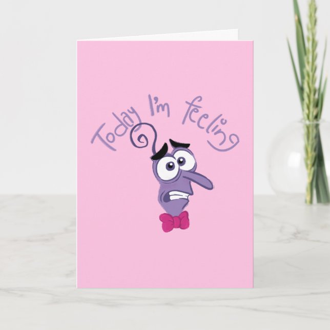 Inside Out 2 Today I’m Feeling Fear Graphic Card (Front)