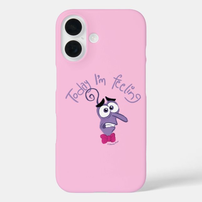Inside Out 2 Today I’m Feeling Fear Graphic Case-Mate iPhone Case (Back)