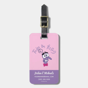 Inside Out 2 Today I’m Feeling Fear Graphic Luggage Tag