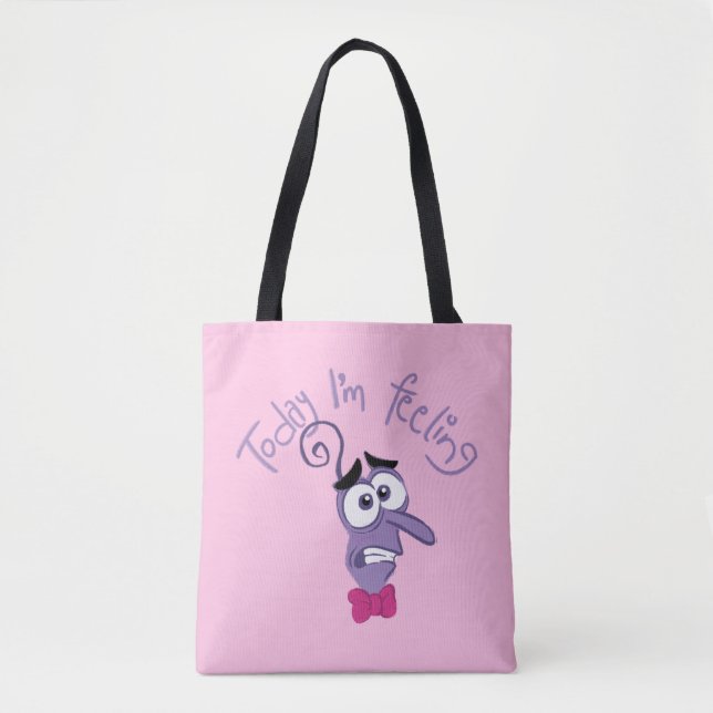 Inside Out 2 Today I’m Feeling Fear Graphic Tote Bag (Front)