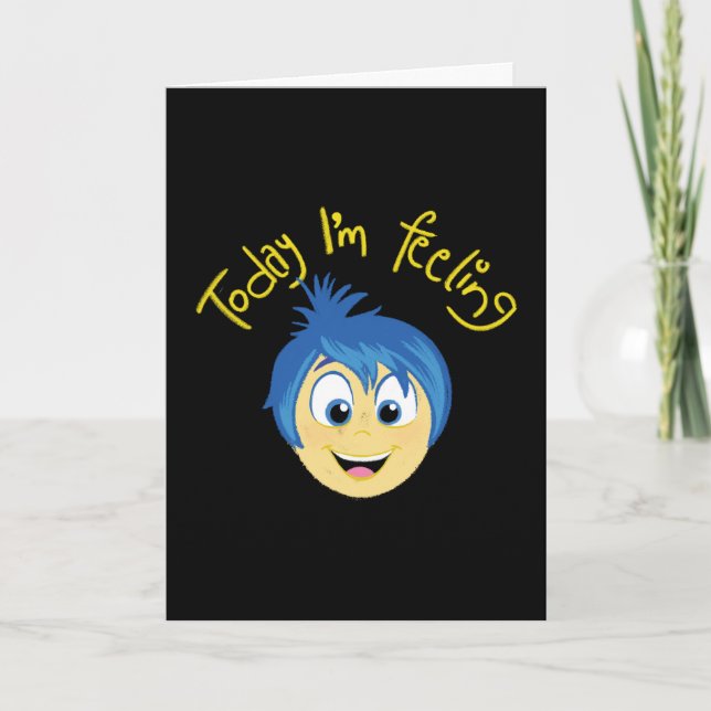 Inside Out 2 Today I’m Feeling Joy Graphic Card (Front)