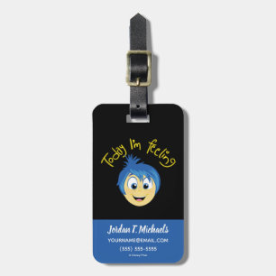 Inside Out 2 Today I’m Feeling Joy Graphic Luggage Tag