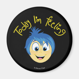 Inside Out 2 Today I’m Feeling Joy Graphic Magnet