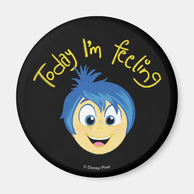 Inside Out 2 Today I’m Feeling Joy Graphic Magnet (Front)