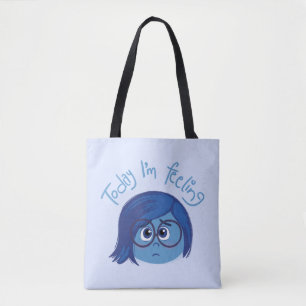 Inside Out 2 Today I’m Feeling Sadness Graphic Tote Bag