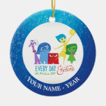 Inside Out | All Characters Add Your Name Ceramic Ornament at Zazzle