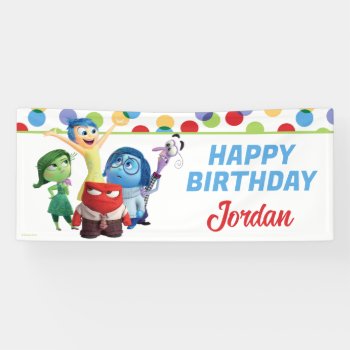 Inside Out Birthday Banner by insideout at Zazzle