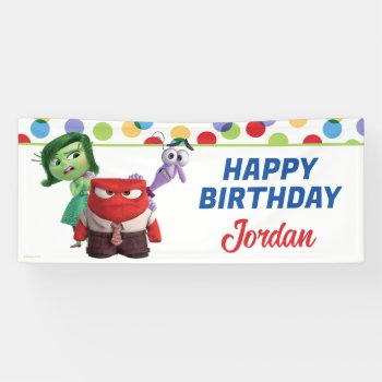 Inside Out Birthday Banner by insideout at Zazzle