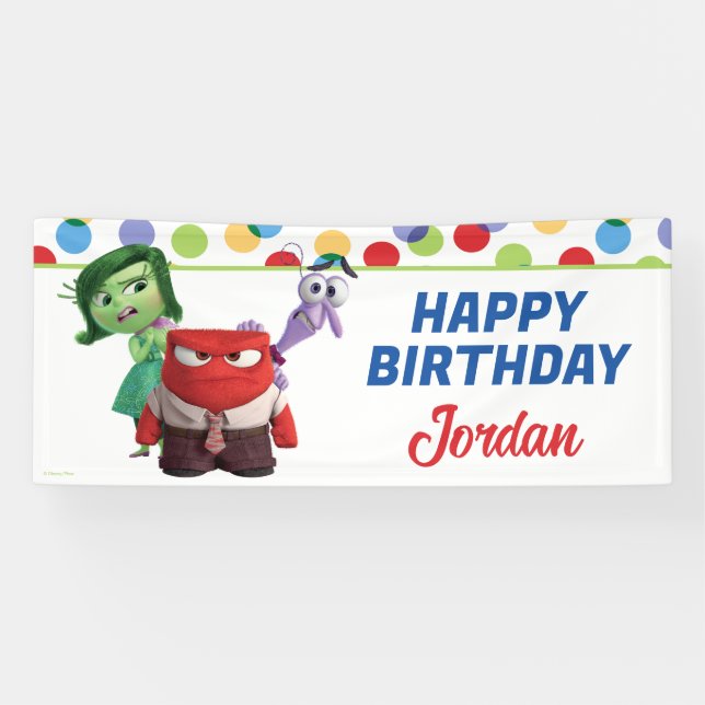 Inside Out Birthday Banner (Horizontal)