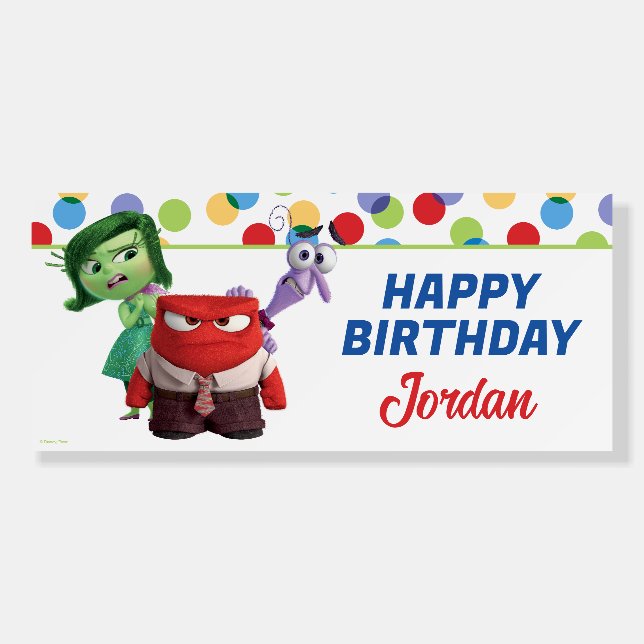 Inside Out Birthday Foam Board (Front)