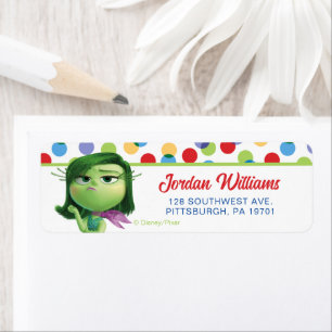 Inside Out Birthday Label