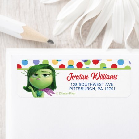 Inside Out Birthday Label