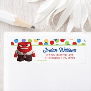 Inside Out Birthday Label