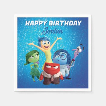 Inside Out Birthday Napkins by insideout at Zazzle