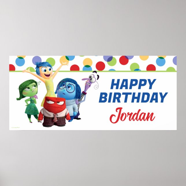 Inside Out Birthday Poster (Front)