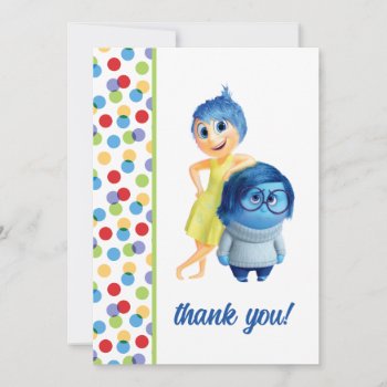 Inside Out Birthday Thank You Card by insideout at Zazzle