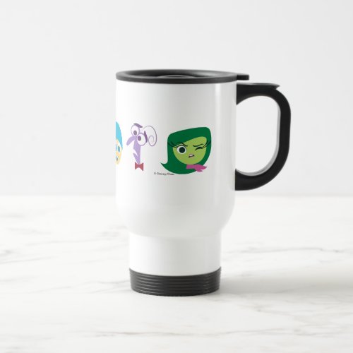 Inside Out Character Icons Travel Mug