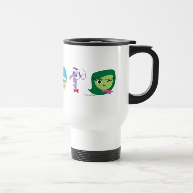 Inside Out Character Icons Travel Mug (Right)