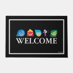 Inside Out Character Icons | Welcome Doormat at Zazzle