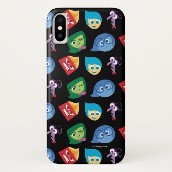 Inside Out | Character Pattern Iphone X Case by insideout at Zazzle
