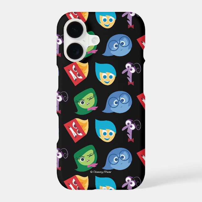 Inside Out | Character Pattern Iphone Case (Back)