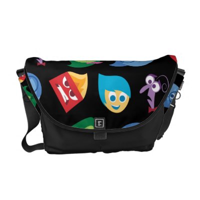 Inside Out | Character Pattern Messenger Bag