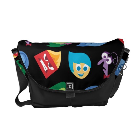 Inside Out | Character Pattern Messenger Bag (Front)