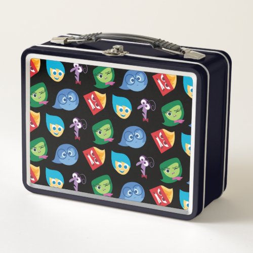 Inside Out  Character Pattern Metal Lunch Box