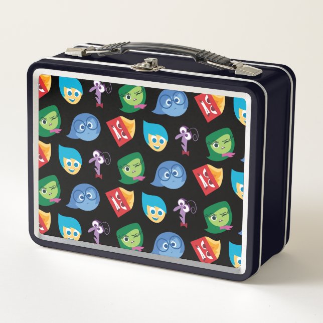 Inside Out | Character Pattern Metal Lunch Box (Front)