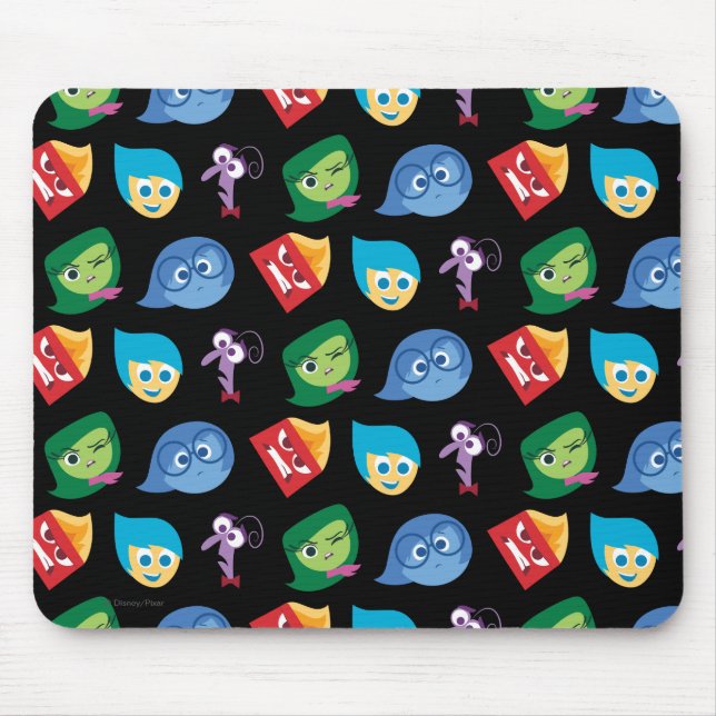 Inside Out | Character Pattern Mouse Pad (Front)