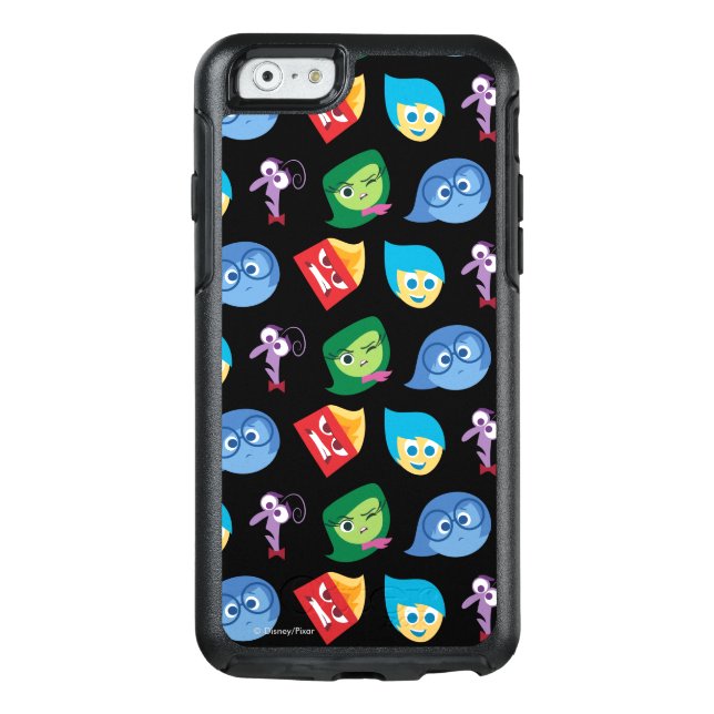 Inside Out | Character Pattern Otterbox iPhone Case (Back)
