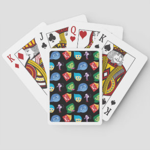 Inside Out   Character Pattern Playing Cards