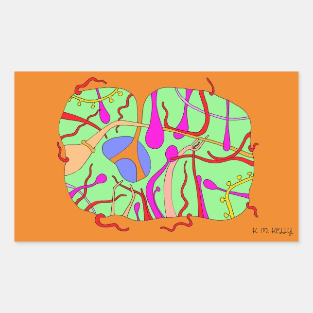 INSIDE OUT -  RECTANGULAR STICKER (Front)