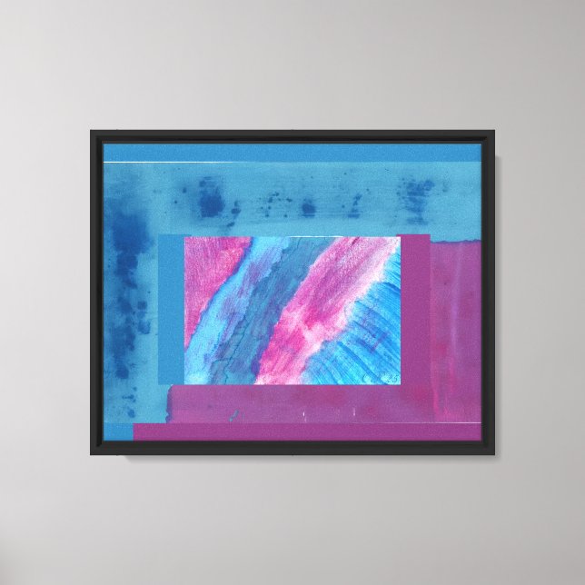 Inside Out The Purplue Canvas Print (Front)