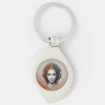 inside out vivid girl keychain