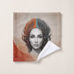 inside out vivid girl wash cloth