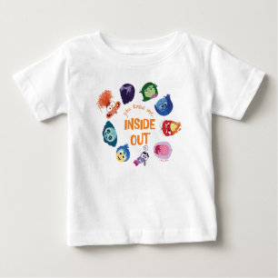 Inside Out You Know Me Inside Out Character Circle Baby T-Shirt