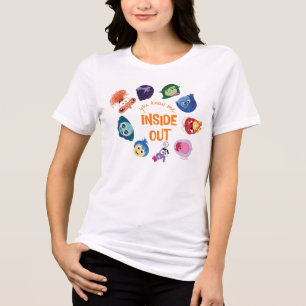 Inside Out You Know Me Inside Out Character Circle Tri-Blend Shirt