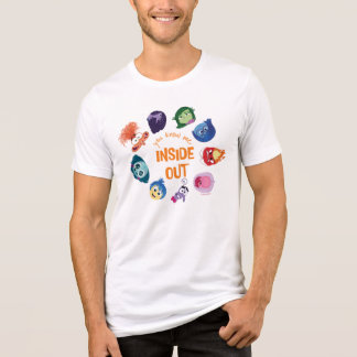 Inside Out You Know Me Inside Out Character Circle Tri-Blend Shirt