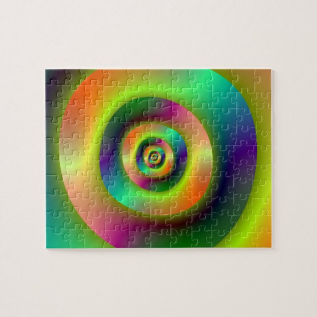 Inside Outside Rings Puzzle (Horizontal)